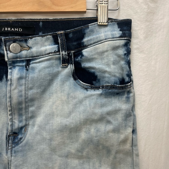 J Brand 31 Alana Trance Bleach Blue High Rise Skimmy Jen’s - Picture 5 of 9